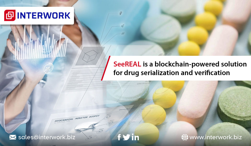 Interworksoft's tweet photo. SeeREAL is a blockchain-powered solution for drug serialization and verification.
To know more visit- https://t.co/Jkwj1Tc4PE
Write to us at โ sales@interwork.biz
#InterworkSoftwareSolutions #SeeReal #Blockchain #Healthcare #SecuredDrugSupplyChain #DrugSerialization #Software https://t.co/F0YRxqv8Ur