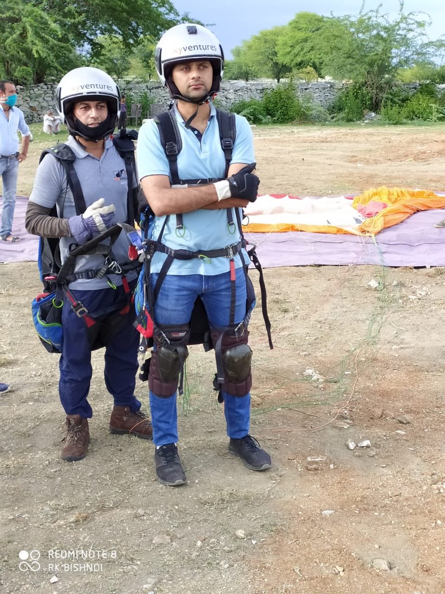 Sushilkriitd's tweet photo. Conducted Paragliding Trials on Rajsamand lakeside. Likely to make it a continuous activity in Rajsamand.#skyventure #paragliding #adevnturesports #rajsamand #rajasthantourism https://t.co/fkRMIiS9WU