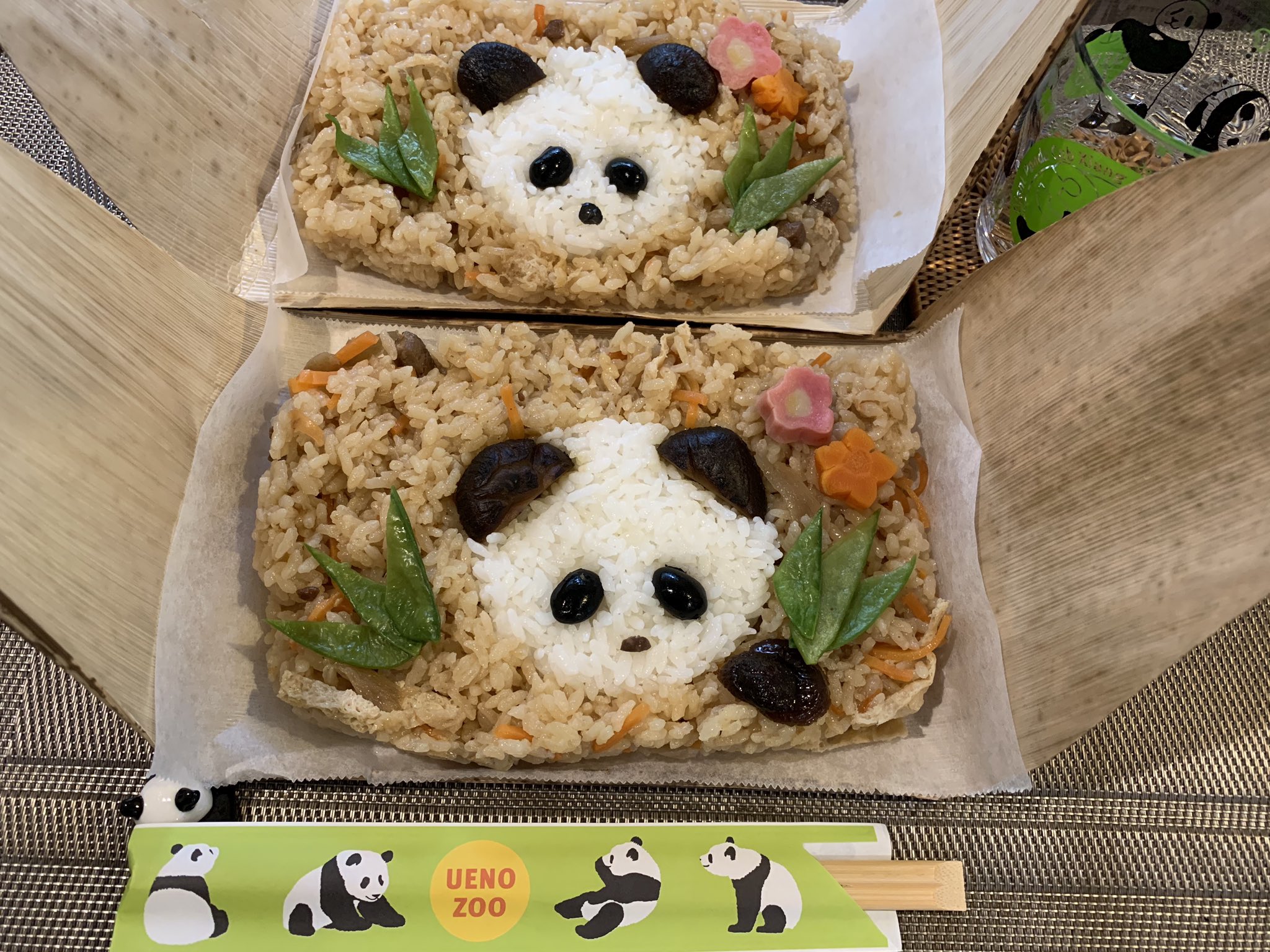 竹皮パンダ弁当 Twitter Search Twitter