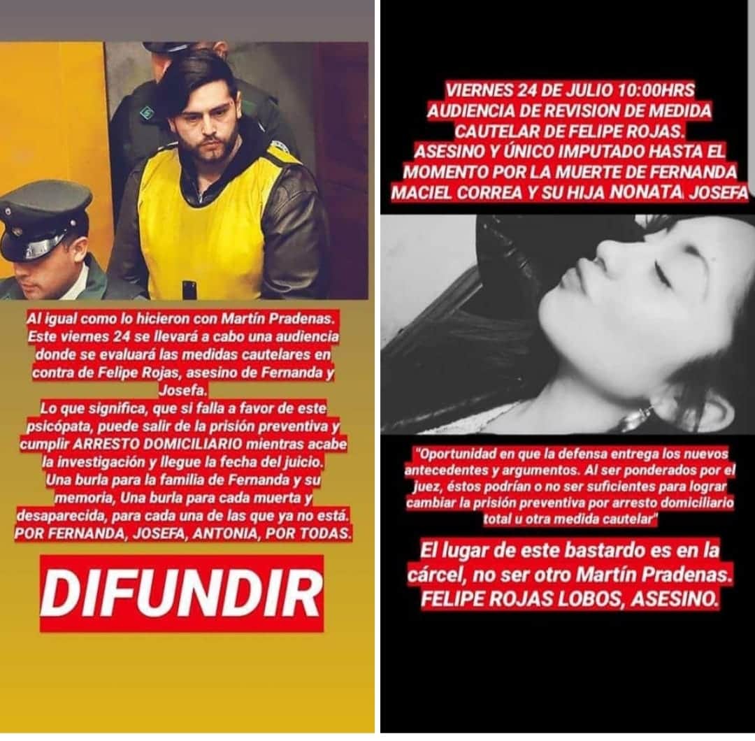 bbjustinxhails's tweet photo. Está wea se tiene que saber #JusticiaParaFernandaMaciel #JusticiaParaAntoniaBarra #JusticiaParaTodas https://t.co/09kncs2Quy