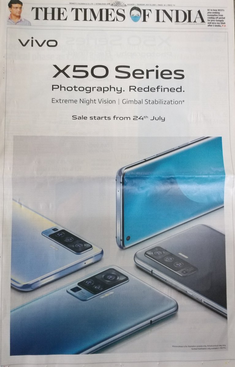 Priyank13722429's tweet image. Consecutive 2 days Yesterday it was @OnePlus_IN and today it&apos;s @Vivo_India 

And it&apos;s there in @EconomicTimes as well,Full front and back page. 

@vineetjaintimes @timesofindia @EconomicTimes @Wangchuk66
#BoycottMadeInChina 
#mindsetiseverything
#SoftwareInAWeekHardwareInAYear