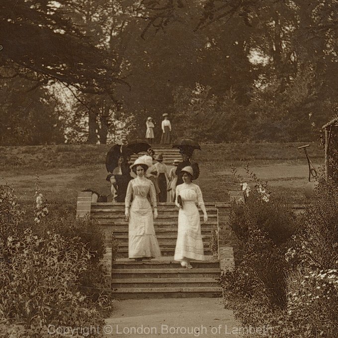 SocStreatham's tweet photo. Happy 107th Birthday the magnificent Rookery Gardens opened to the Public #OTD 23 July 1913 #Streatham #Furzedown #SW16 #Streathamvale #Streathamcommon #Streathamhill #SW2 #Rookery https://t.co/2ZPAjWnZvd https://t.co/gC2twmou4l