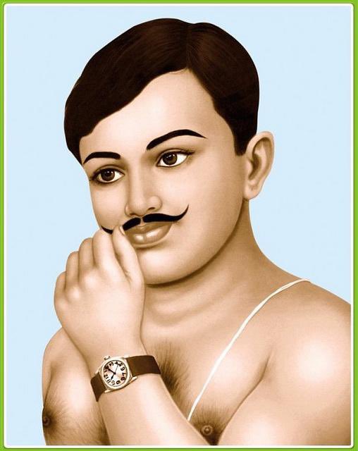“मलते रह गए हाथ शिकारी... उड़ गया पंछी तोड़ पिटारी.. अंतिम गोली ख़ुद को मारी ... जियो तिवारी, जनेऊधारी..!!!” #ChandraSekharAzad