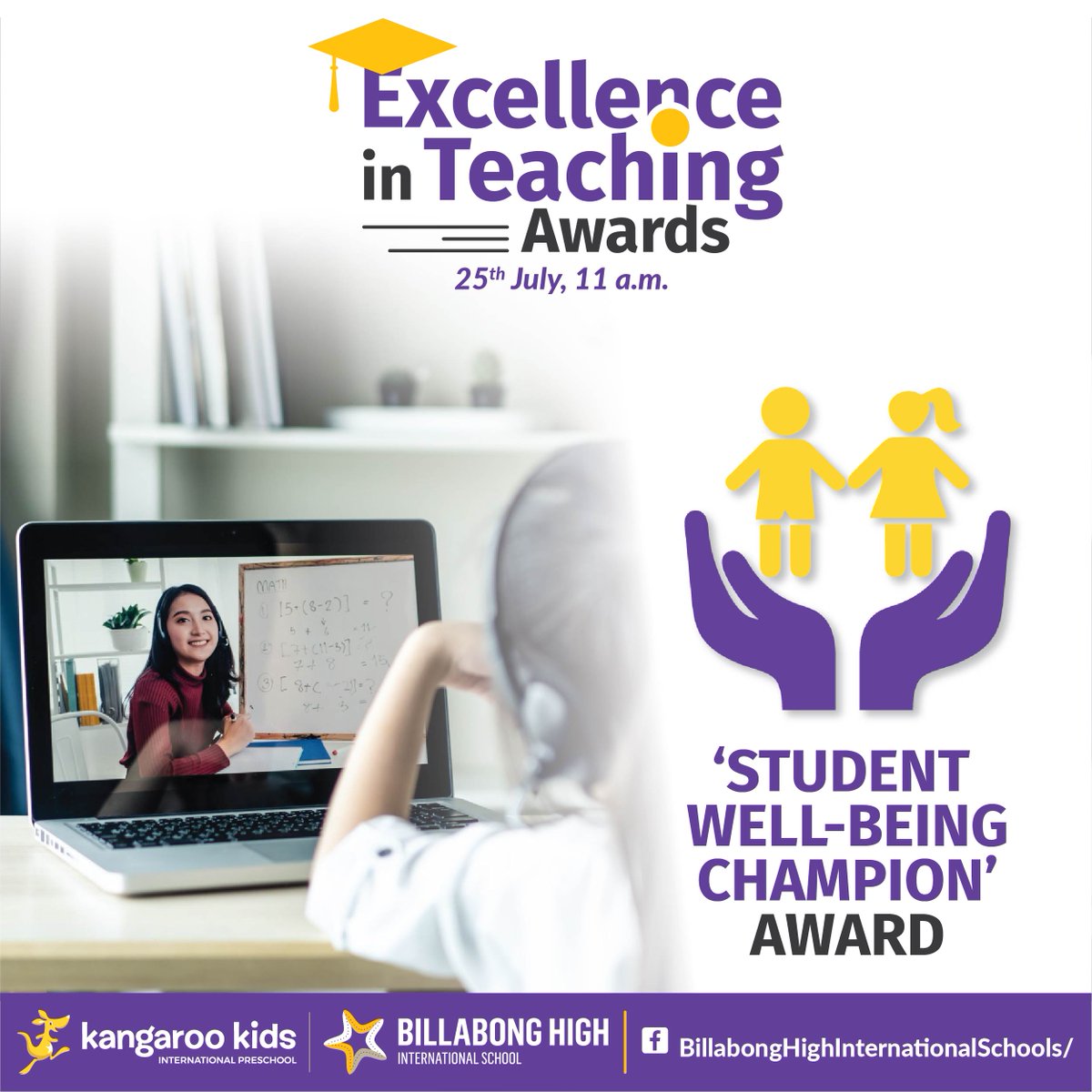 kangarookids1's tweet photo. Teachers have taken great efforts to ensure holistic development during the lock-down. Celebrating our champions who have ensured overall well-being of children during this phase!
#TeacherAppreciation #GetBackToSchool #TeachingAwards #RightToLearn #ThankYouTeachers https://t.co/mBtwZ5w5Rq