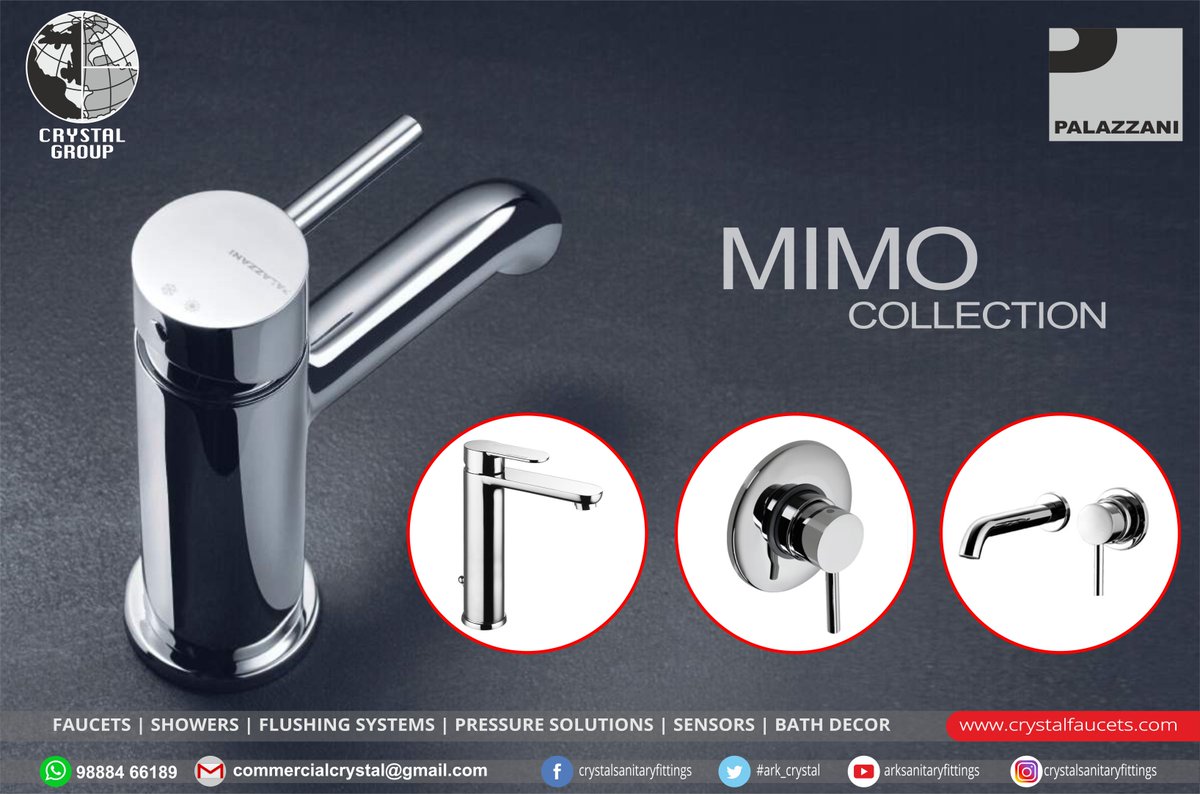 arkbathfittings's tweet photo. Mimo from PALAZZANI ... made in Italy ... contemporary faucets ... #PremiumFaucets #luxury #Classy #Contemporary https://t.co/tjttWa3EmP