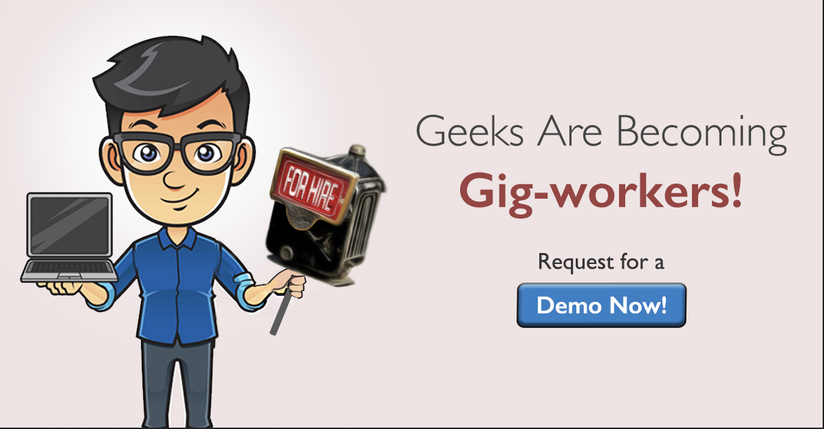 Rezoomex's tweet photo. #IT companies: Forget 60 to 90 days notice period. Geeks are becoming gig-workers! Switch to project focused remote hiring. Check out Rezoomex for remote hiring. https://t.co/ASW6JmbaFB #RemoteWork #Hiring #InformationTechnology #NewNormal2020 #Tech #Recruitment https://t.co/LYHbKOft2Y