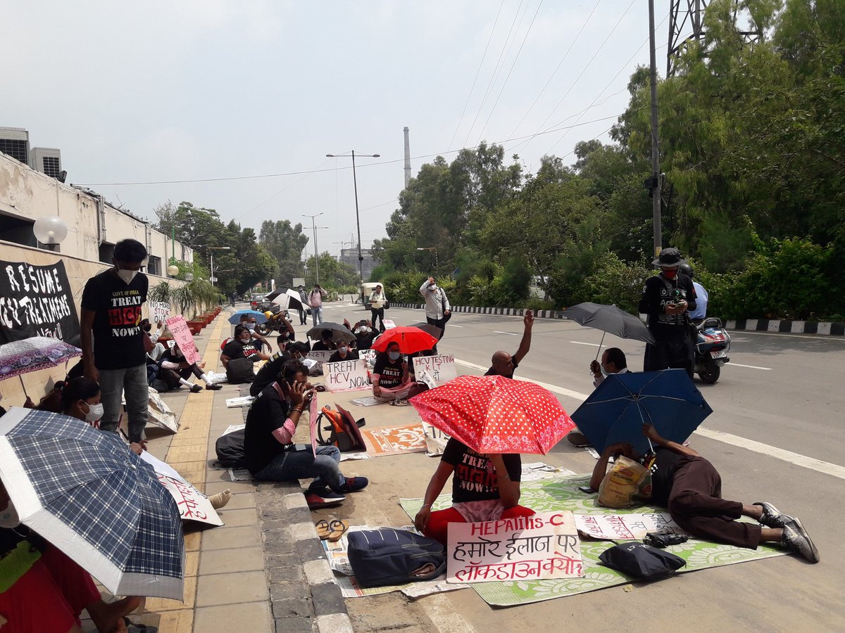 NgangomJina's tweet photo. DNP+ fight back # Treatmentforall #Treathcvnow @DVHCP @MoHFW_INDIA @SatyendarJain @ArvindKejriwal @PMOIndia @drharshvardhan @NVHCP @LNJP @dnpplus https://t.co/CW0qgE7zsR