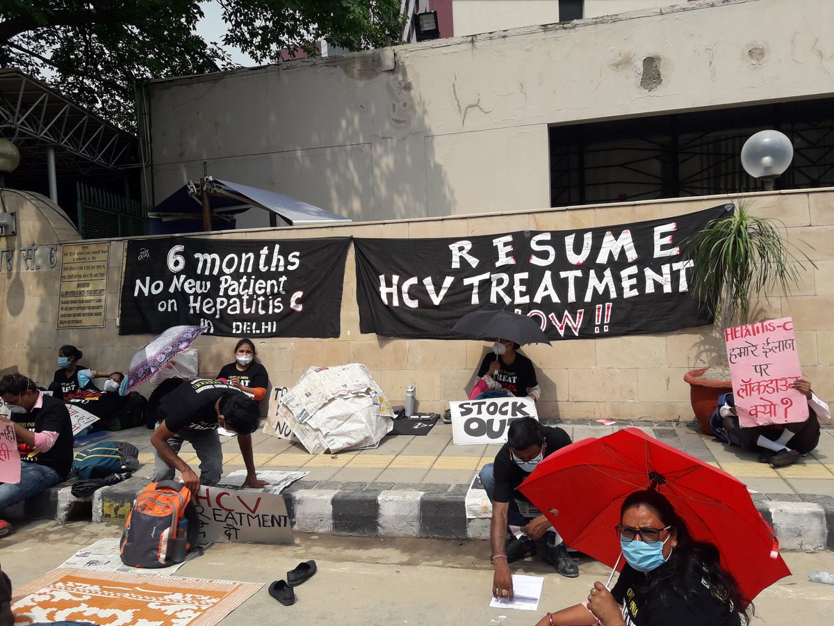 NgangomJina's tweet photo. DNP+ fight back # Treatmentforall #Treathcvnow @DVHCP @MoHFW_INDIA @SatyendarJain @ArvindKejriwal @PMOIndia @drharshvardhan @NVHCP @LNJP @dnpplus https://t.co/CW0qgE7zsR