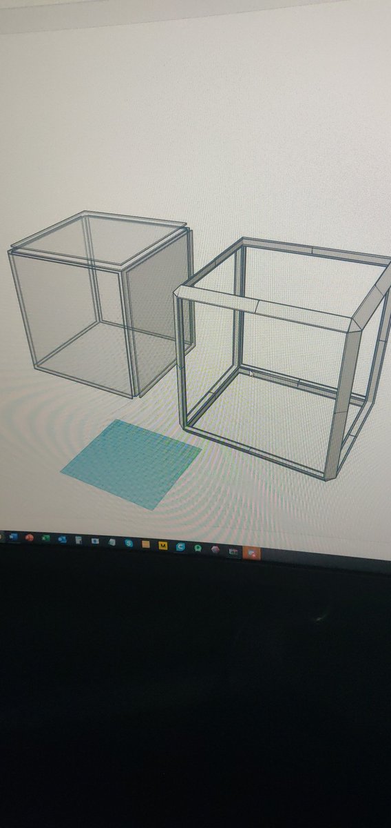 QuantumXERO's tweet photo. Sneak peek of the mystery wearable project 👀. 

#3ddesign #tinkercad #cad #engineering #wearables #cosplay https://t.co/ONo47SUT3w