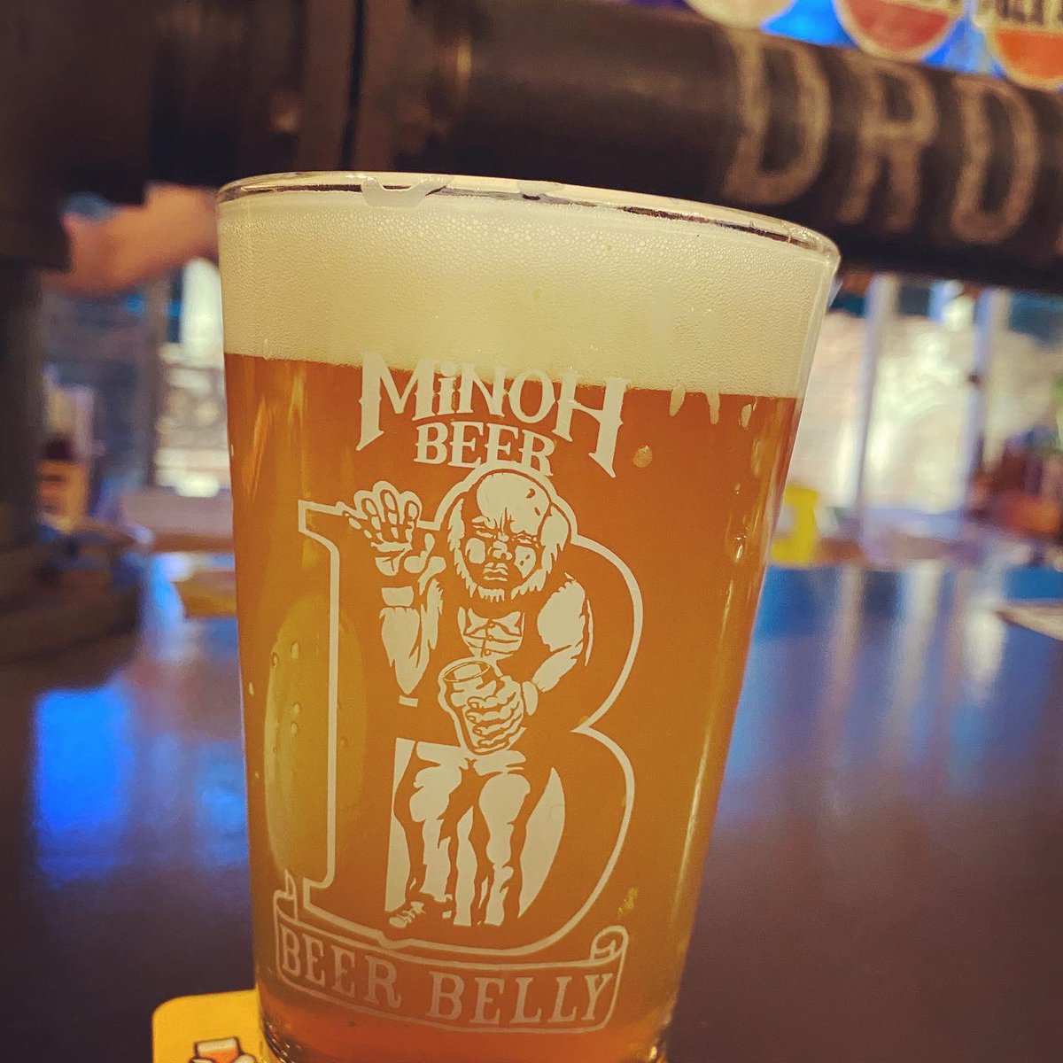 pixel_pints's tweet photo. @minohbrewing’s own pub & restaurant, Beer Belly. One of the few places you can get Minoh beer on tap. Delicious. #beerisback https://t.co/FyIDgmp9WS