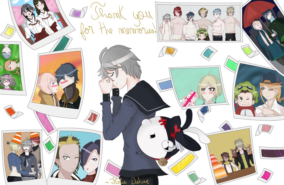 DeluxeHolie's tweet photo. #DRRB #DRRBV To @drrbvoices, an amazing project that unfortunately had to shutdown 1 year and some hours ago. I made this drawing and I'm actually very proud of it. This fangan inspired me to start mine and I bet many others too. I don't think I will ever be able to thank enough. https://t.co/hQqcJu6jRp