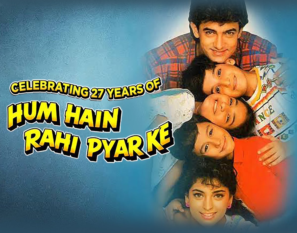 AKofficialTeam's tweet photo. 27 Years of Hum Hain Rahi Pyaar Ke β€β€
@aamir_khan .
.
.
#aamirkhan #perfectionist #27YearsofHHRPK #27YearsOfHumHainRahiPyaarKe #HumHainRahiPyaarKe #movieanniversary #aamir https://t.co/D8AuLakiHi