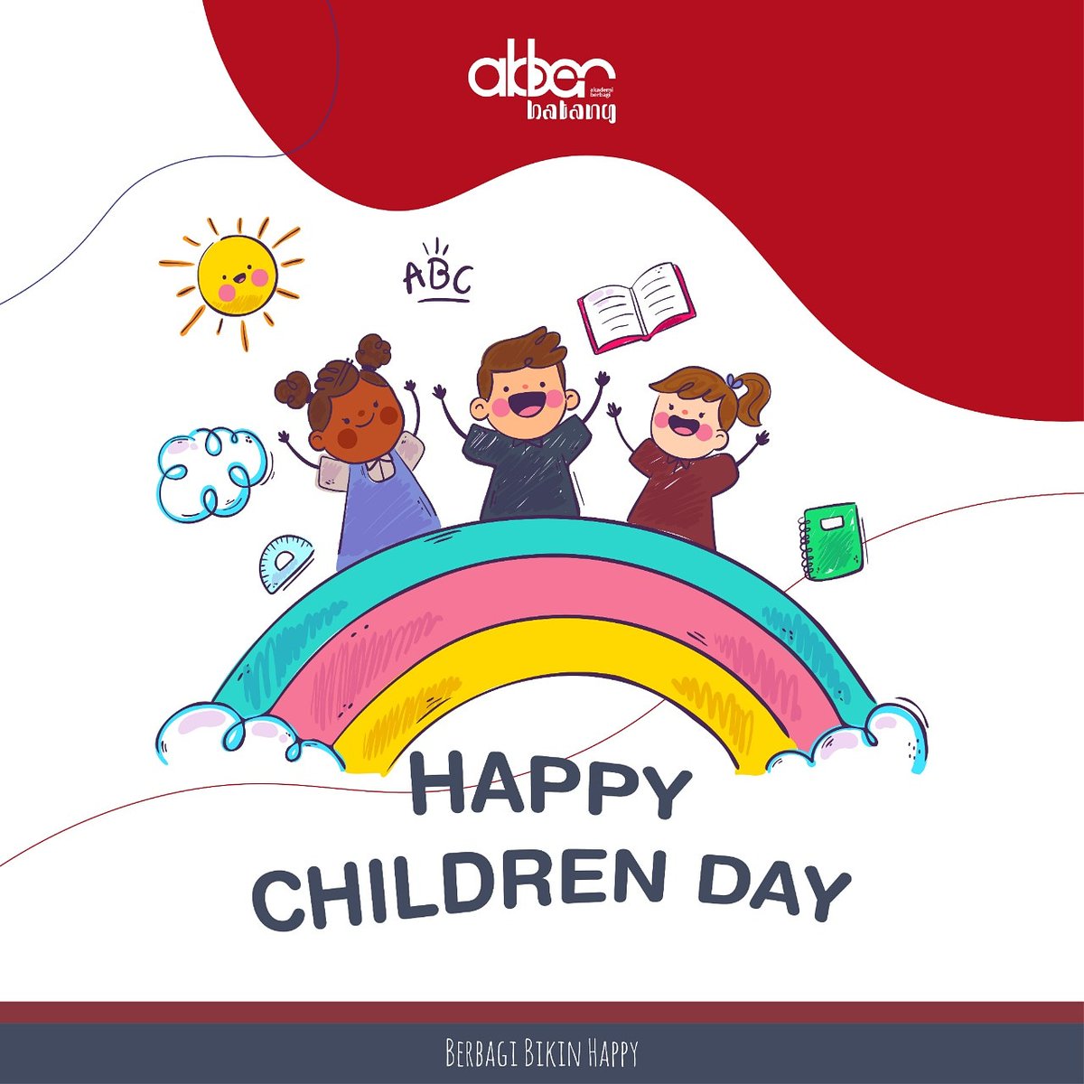 AkberBatang's tweet photo. Banyak anak yang merasakan dampak pandemi Covid-19, mereka tak bebas bermain dan keluar rumah. Harapan tetap semangat belajar dan berbakti untuk negeri selalu menjadi doa, selamat Hari Anak Nasional 2020. Generasi muda, majukan bangsa! https://t.co/P5MIPl54Wj
