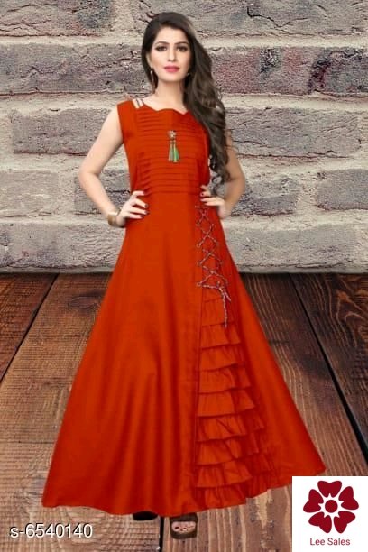 LeeSales8's tweet photo. Catalog Name:*Jivika Elegant Women Gowns*
Fabric: Cotton
Stitch Type: Stitched
Sleeve Length: Sleeveless
Multipack: 1
Sizes: 
XL (Bust Size: 40 in, Length Size: 56 in) 
L (Bust Size: 38 in, Length Size: 56 in) 
M (Bust Size: 36 in, Length Size: 56 in) 
XXL (Bust Size: 42 in, https://t.co/kk6dTmuwMj