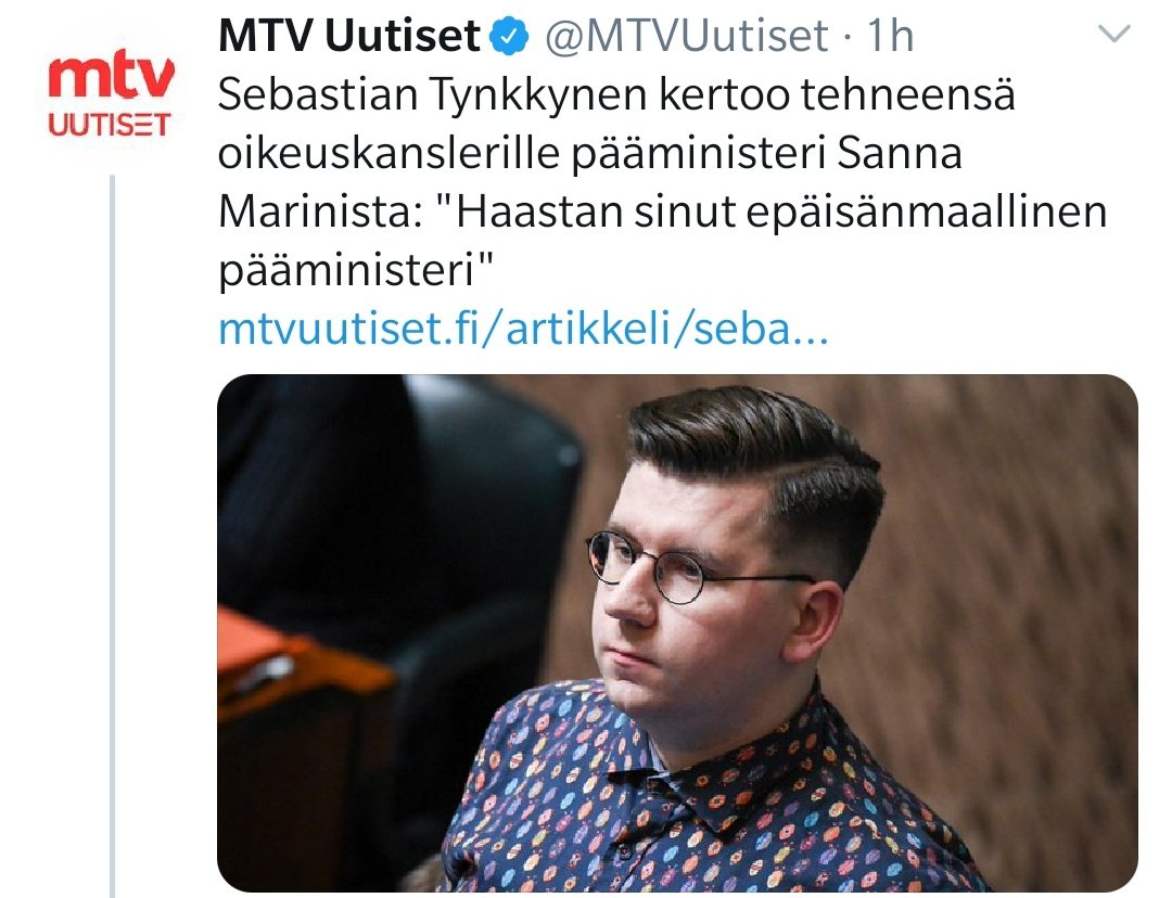 Dimmu141's tweet photo. "Haastan sinut epäisänmaallinen pääministeri?"

Luulekko Tynkkynen, että tämä on joku Harry Potter elokuva? https://t.co/57S8ZYLYbN