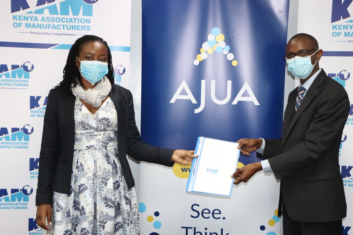 KAM_Kenya's tweet photo. @Ajua_Africa SME Connect enhances product development by giving manufacturers a platform to close the feedback loop between manufacturers and their customers with real-time customer feedback with high fidelity market data - Ajua Executive Vice President, Commercial, @DrGSaggia. https://t.co/VczzAq12V2