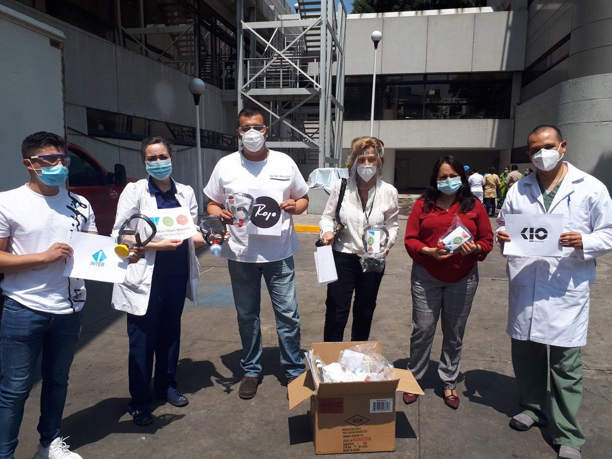 josealvareztri1's tweet photo. Cada #Héroe merece su Máscara 
#TOMGLOBAL México sigue ayudando a los Héroes en Hospitales y Clínicas. https://t.co/ScOr4L8V3O