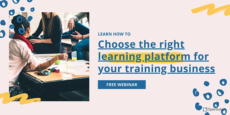 OpenTute's tweet photo. Not sure which learning platform is the right one for your training business?

In this webinar, we will deep dive into the LMS market and discuss various functionalities and features of standard LMS tools.

https://t.co/SgCRC8AGUC

#learningmanagementsystem #elearning https://t.co/FPkKjnKB2I