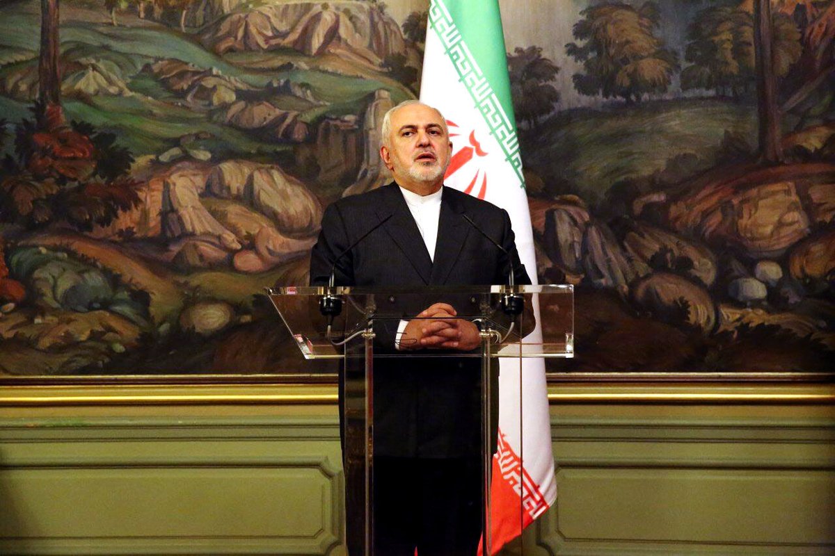 EMadagas's tweet photo. Le ministre iranien des Affaires étrangères a déclaré qu'il avait livré un message «important» du président iranien Hassan Rohani à son homologue russe Vladimir Poutine, et que Téhéran et Moscou ont convenu de finaliser un accord global à long terme sur la coopération stratégique https://t.co/ZZ4lq5yd4Q