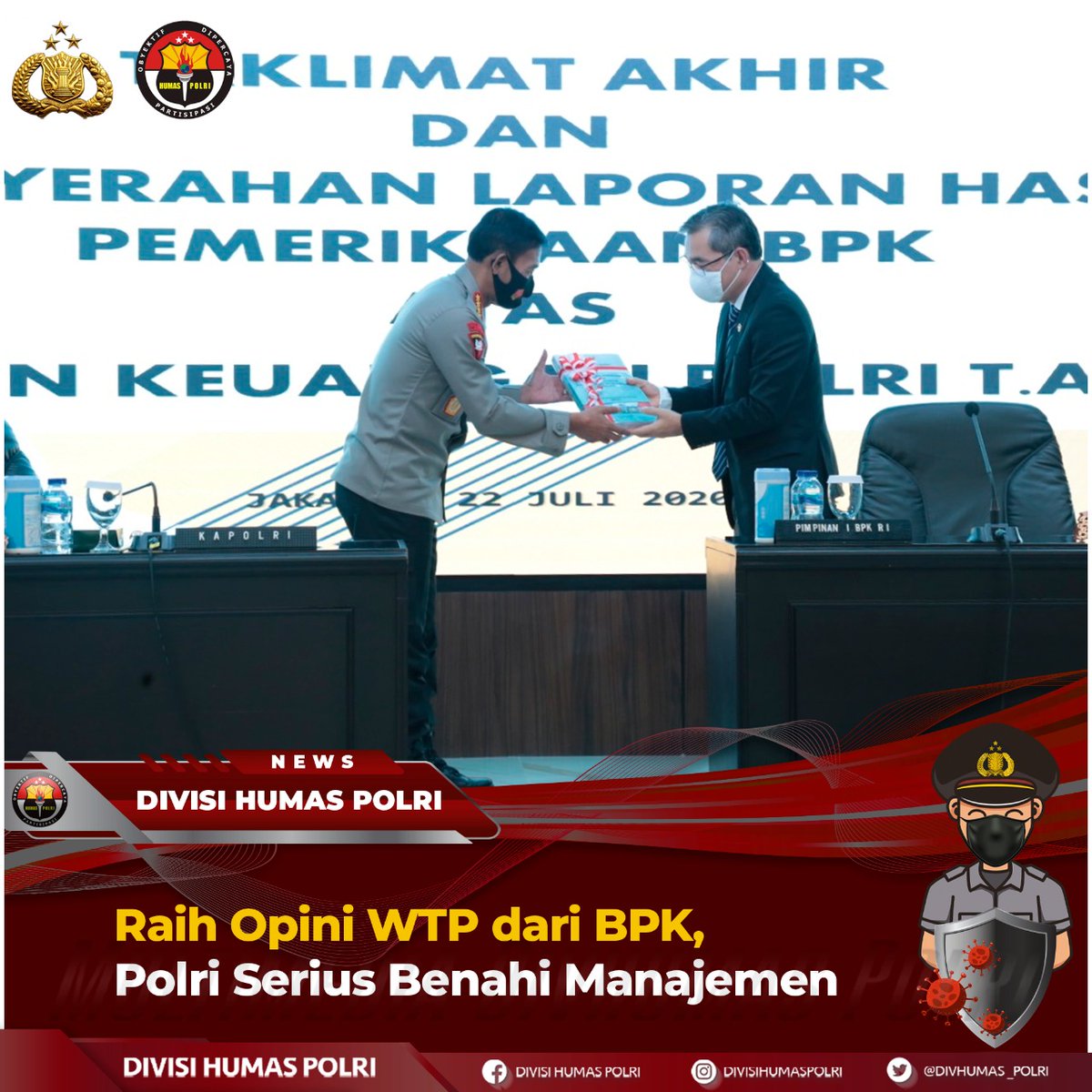 BIDTIK_KALTENG's tweet photo. "Polisi dalam menangani keamanan dianggap relatif baik. TNI juga relatif baik. TNI dan Polri kompak atau tidak, (jabawannya) relatif kompak," kata Direktur Eksekutif Indikator Politik Burhanuddin Muhtadi #KinerjaProfesionalPolri https://t.co/D2Q7xE03qp