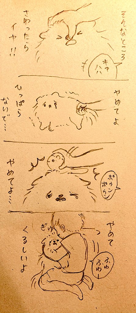 ぽぽちに感情移入しすぎて描きながら泣いてしまった。
読みながら泣いてしまいそうだから、これはぱぱちに読んでもらおうと思います。 