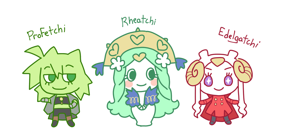 heres my next exciting crossover, fire emblem/modern tamagotchi