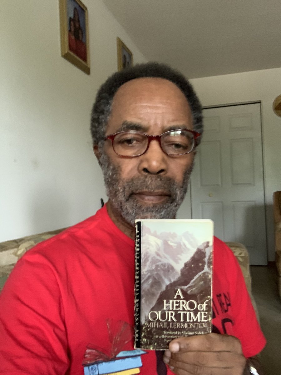 Africonexion's tweet photo. I am, finally, reading Mihail Lermontov’s “A Hero of Our Time,” which I have known since my undergraduate days in the early seventies. What a joy it is to delve into the lives of Russians of several centuries ago. #Russianliterature #Russianwriting #Lermontov #Russiannovel https://t.co/JqjQ8qfSAl