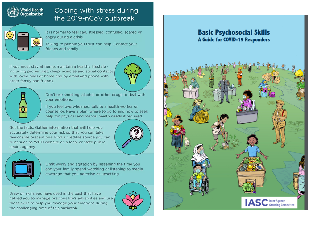 Prof.  @TISSpeak Aasha Banu Soletti shares  @WHO's manual to cope with stress during  #COVID19 outbreak #MentalHealthMatters