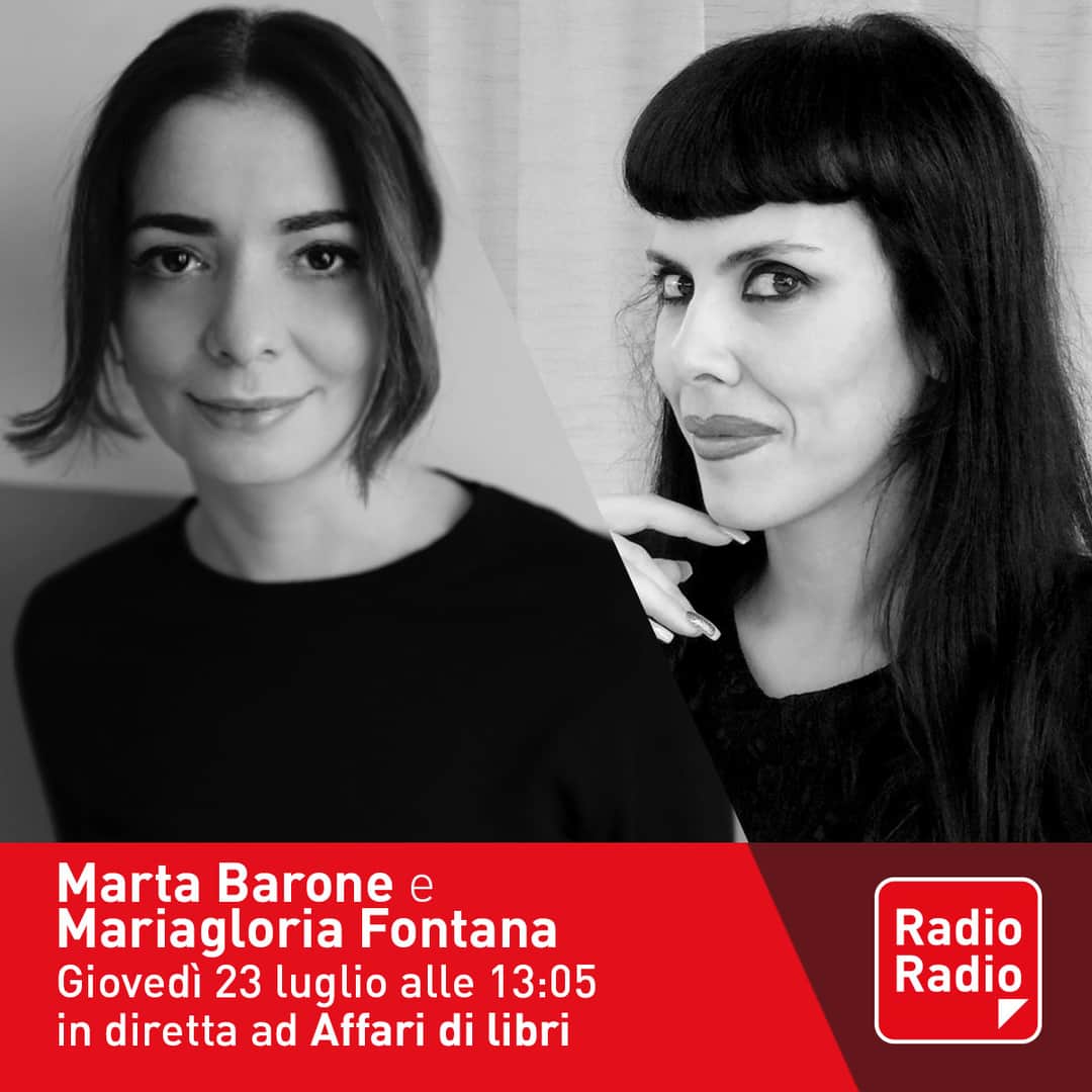 ragionecarnale's tweet photo. Oggi ospiti ad Affari di libri su @RadioRadioWeb dalle ore 12.35 #robertocotroneo #ildemonedellaperfezione @NeriPozza , #prestoconfuoco @lanavediteseoed e alle 13.05 #martabarone #cittasommersa @libribompiani https://t.co/Eud8D16VM4