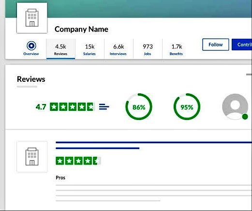 जसे आपण प्ले-स्टोर का अँप चे रिव्ह्यू लिहितो वाचतो तसेच इथे कंपनी चे रिव्ह्यू आणि रेटिंग मिळते, तसच काम करणाऱ्यांचा अनुभव ही वाचायला मिळतो, कंपनी वेबसाईट, linkedin यांवर न मिळणारी माहिती इथे नक्कीच मिळून जाते. कंपनी निवडन म्हणजे भविष्य ठरवणं त्यात एवढी काळजी तरी नक्कीच घ्यावी6