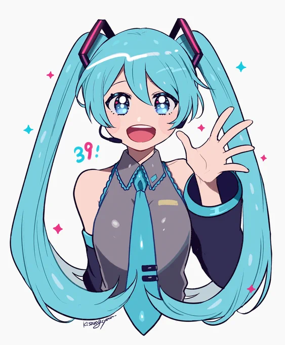 ??
#初音ミクのイラストだけで興味を持ってくれる方へ届け 