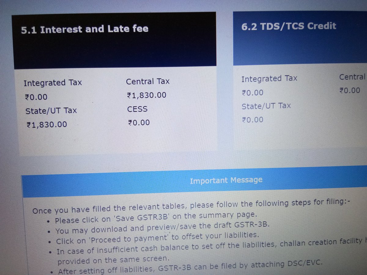 RubyAnsari_RA's tweet photo. @cbic_india @Infosys_GSTN @FinMinIndia
Please update when will we be able to file nil returns without late fees as notified? Or taxable returns with 500 ? Refund of late fees is also pending, how long? Please work on things already announced. #removelatefee #refundlatefee https://t.co/8N4DVsSNAG