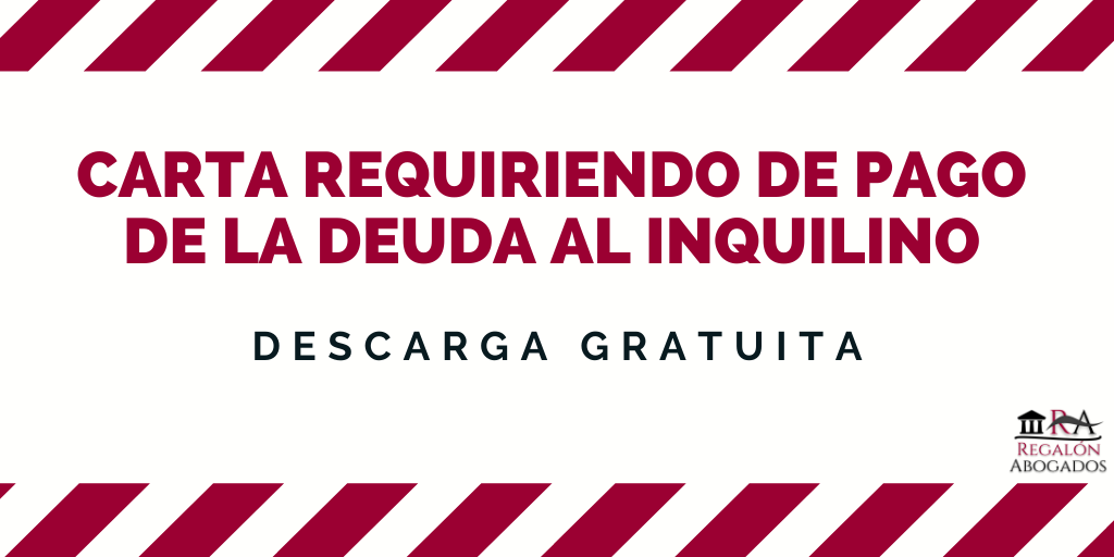 REGALONABOGADOS's tweet photo. Descarga #gratis una carta reclamando a tu #inquilino el pago de las rentas de tu #arrendamiento.⁠ #descarga en el link en la bio o en https://t.co/TzdcYR8TzR.⁠ #barcelona #santandreupalomar #abogado #desahucio #rentasimpagadas #regalonabogados #rentas #reclama #impagorentas https://t.co/RaBTdMiSlb