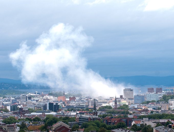 July 22nd in year 2011, 2011 Norway attacks: first a bomb blast which targeted government buildings in central Oslo, followed by a massacre at a youth camp on the island of Utøya. #history #datefacts