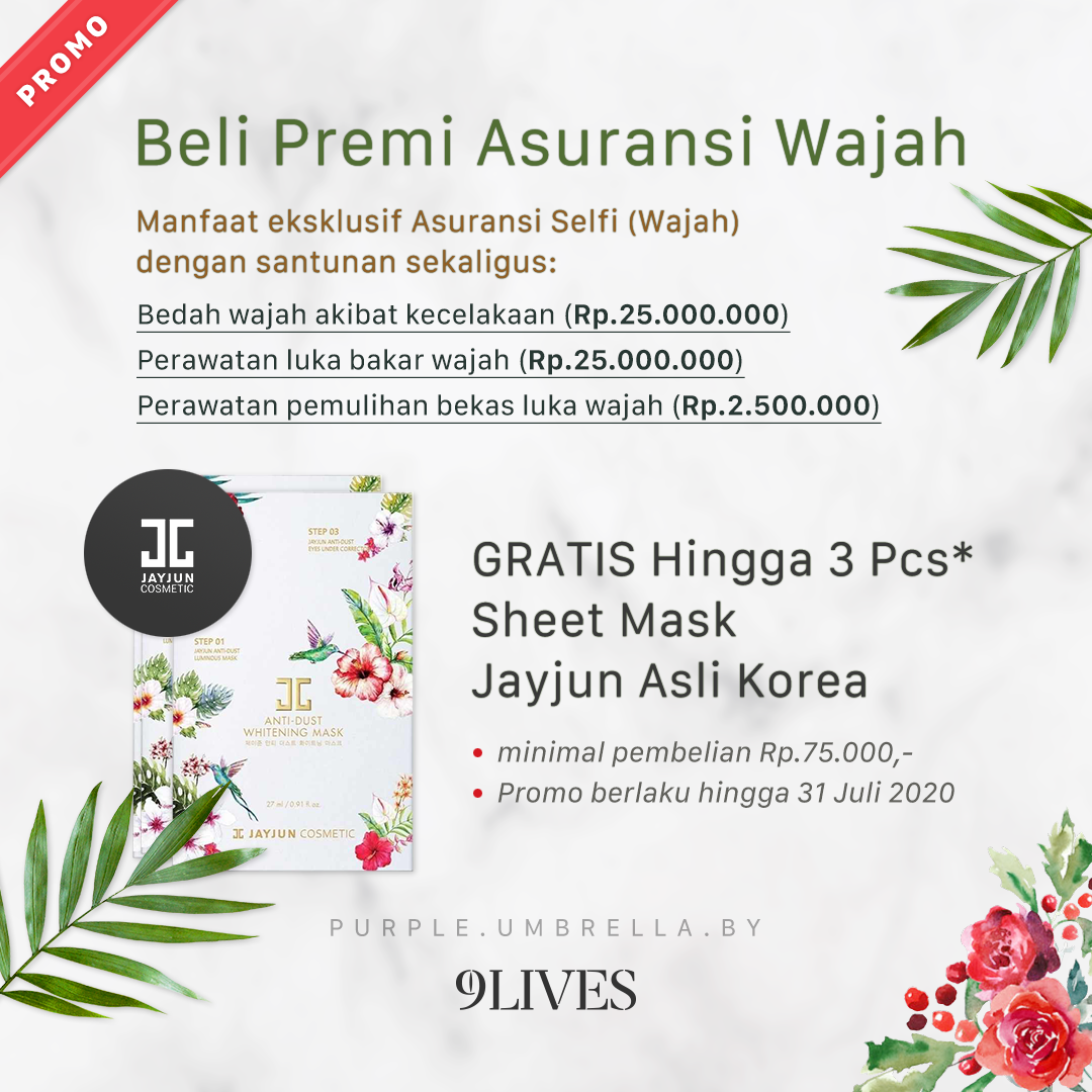 9LivesID's tweet photo. Promo Bulan Juli! Beli premi Asuransi Selfi (Wajah) di aplikasi 9LIVES, dengan berbagai manfaat eksklusif dengan santunan sekaligus hingga Rp 25.000.000,- .

Info lebih lanjut DM kami atau hubungi 9LIVES Support WhatsApp (0812 8101 1789) https://t.co/uuYo60e97X