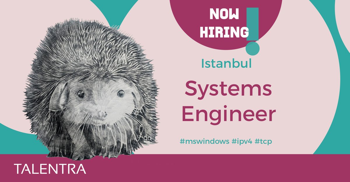 Talentra's tweet photo. We are looking for a Systems Engineer for our customer that provides financial services at EMEA area in the Information Technology sector in Turkey.
For more information and to apply: https://t.co/ytIm4CPICK
#nowhiring #SystemsEngineer #mswindows #ipv4 #itjobalert #istanbul https://t.co/qVE6L88Pyo