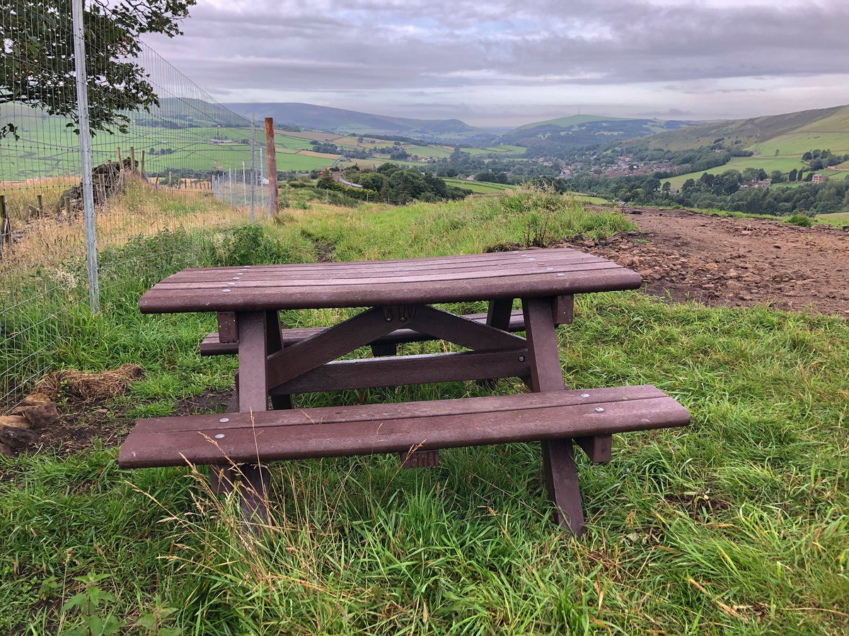 mydogfield's tweet photo. We have added a picnic bench for you to sit and enjoy the view, whilst your dogs run free ππΆ
.
.
.
#mydogfield #mydog #dog #dogwalk #dogwalks #dogwalking #dogwalkingservices #dogwalkingadventures #doglife #field #views #saddleworth #pennines #securefields #dogsofmanchester https://t.co/PUZ3Eo0B6C