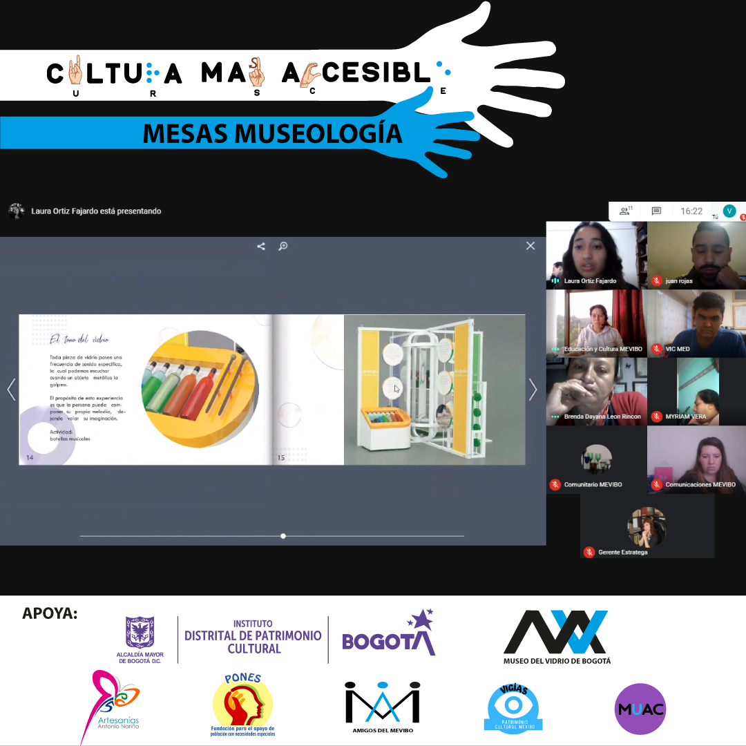 MEVIBO's tweet photo. Vamos avanzando con nuestros asesores, estudiantes y personas de la comunidad, continuamos el proceso de construcción de estaciones didácticas incluyentes del proyecto  Cultura Más Accesible con el Apoyo de @Patrimoniobta @fundacionpones1   RedLocalidad15 https://t.co/qk7Dnh2aux