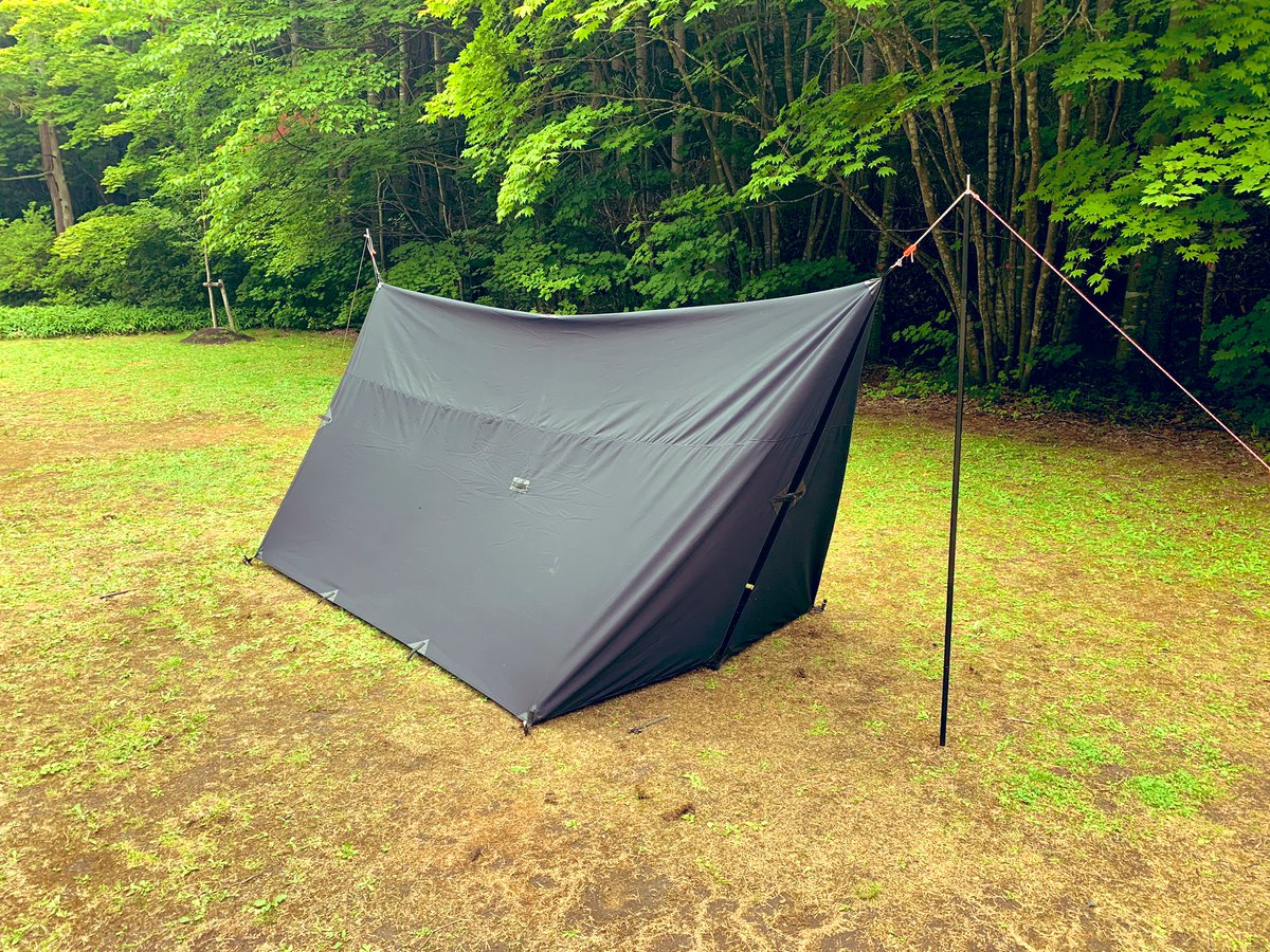 日/祝も発送 polyester \u0026 cotton tarp『KURO』 拡張オプション