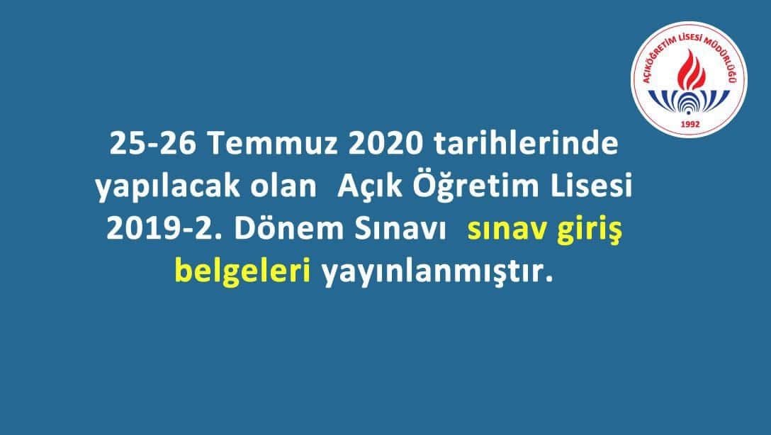 kavakmem55's tweet photo. Açık Lise ve Açık Ortaokul Öğrencilerimizin Dikkatine ⚠️

25-26Temmuz 2020 tarihlerinde yapılacak olan Açık Lise-Açık Ortaokul 2.dönem sınavı giriş belgeleri yayınlanmıştır...

@ziyaselcuk 
@CoskunESEN57
@samsunmem @EbaSamsun @Orbuyuk55 @ismailuzun555 @AbdullahYangz https://t.co/eOMEUlvs6E