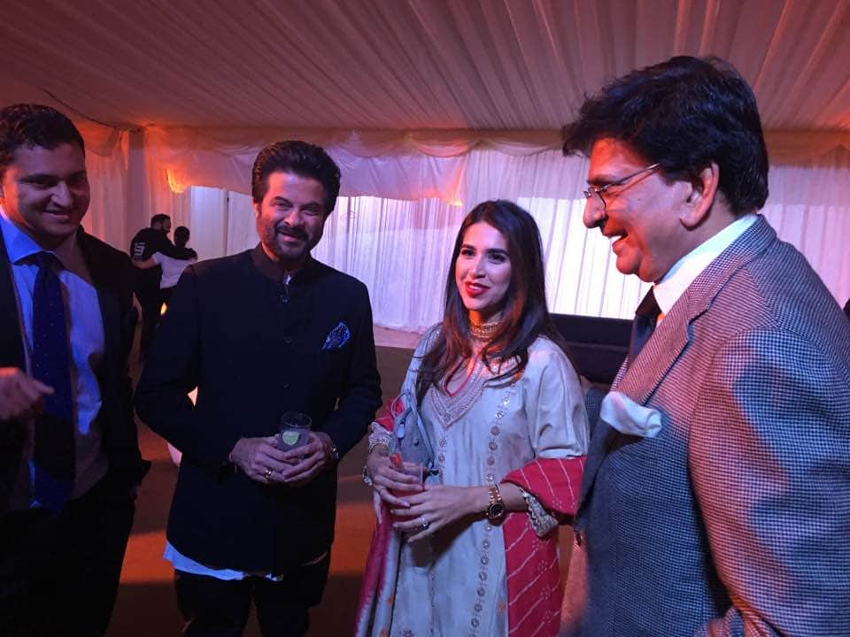 Bollywood Actor  @sonamakapoor  @AnilKapoor, son Harsh Kapoor with a Pakistani named Sahibzada Amir Jahangir who is spokesperson of  #ImranKhan & member of PTI.Jahangir along with other Pakistanis protested against India in London. (Pic 4)  @republic  @TimesNow  @ZeeNews