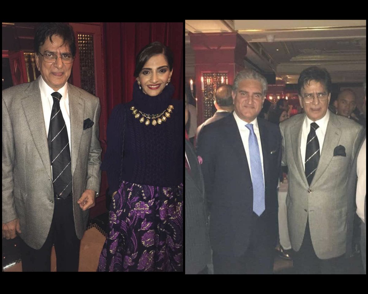 4/nAnil Kapoor family attended wedding of  #AneelMussarat's daughter in UK where Pakistanis were present including Shah Mahmood Qureshi. @TimesNow  @ZeeNews  @PandaJay  @sambitswaraj  @ARanganathan72  @sushantsareen  @AshishJaggi_1  @thakkar_sameet  @PrinceArihan #BollywoodPakISILink