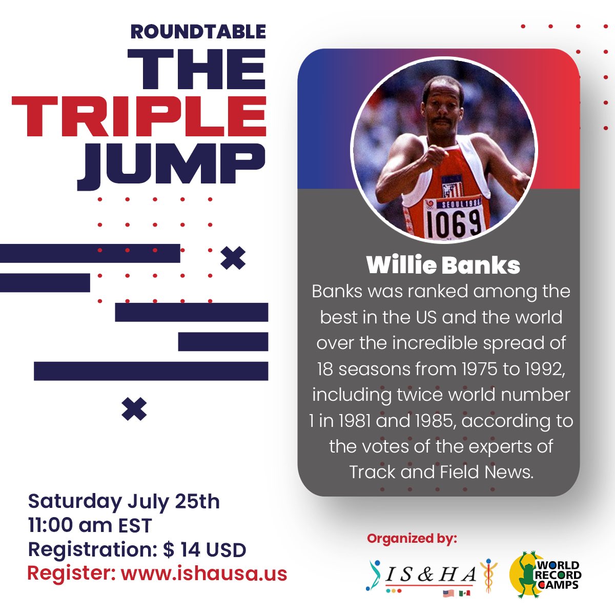 Looking forward to taking part in this with the man who ‘invented’ 👏👏👏 for the jumps