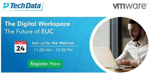 bhavikagoyal22's tweet image. Tech Data hosts a virtual customer session to get you acquainted with VMware’s integrated platform -VMware Workspace One.
Register Here: ms.spr.ly/6010TWdb4
#TechDataIndia #VMware #EngagewithTechData