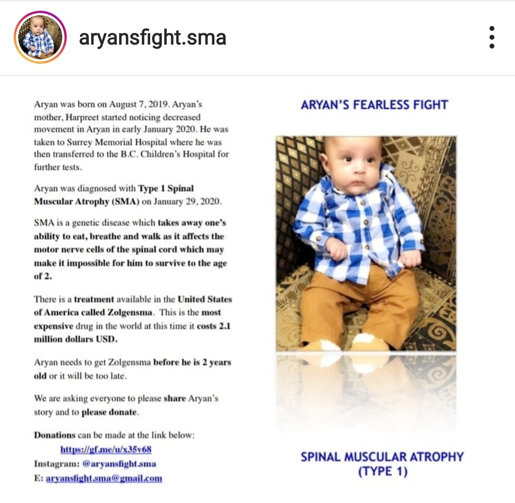 realvanikaur's tweet photo. Plz help as much as u can... #aryanfigh #muchneeded #plzshare https://t.co/DoSagZshhm
