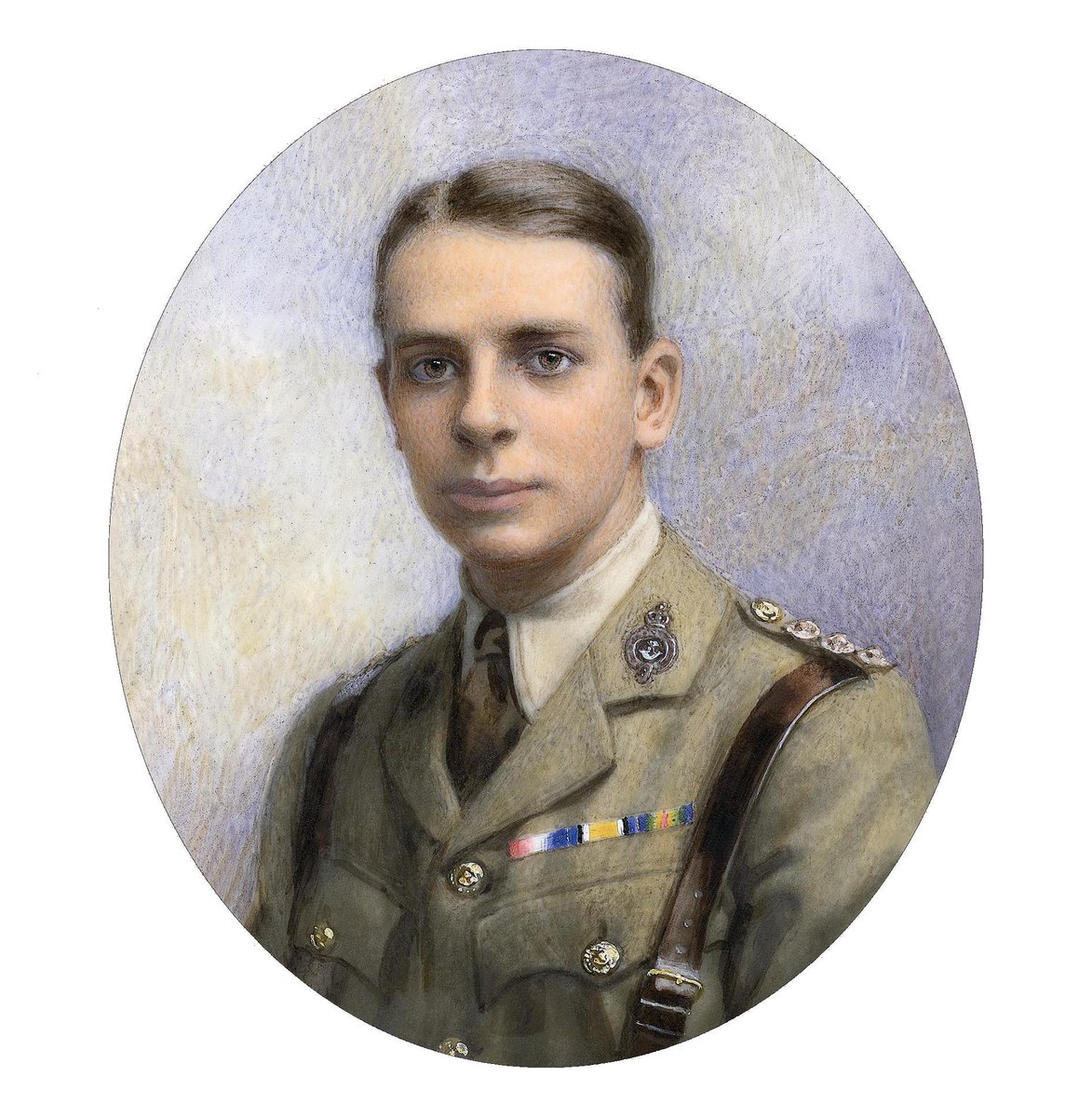On this day, 23/7/1916,  @OldBloxhamist Captain Basil Benjamin Burgoyne Brooks (1st/4th Oxford & Bucks Light Infantry) was killed in action at Pozières on the Somme. He was 21 years old. 1/6
