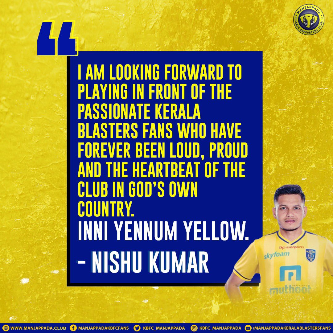 kbfc_manjappada's tweet photo. Our #NewBlaster is all pumped to set the field on fire! Aren't you excited?! #KBFC #Manjappada #NishuKumar https://t.co/AaEq6jPZxG