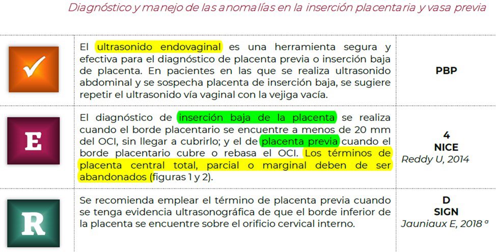 _SoyElenasinh's tweet photo. ANOMALIAS INSERCIÓN PLACENARIA 🤰🏻
#GPC2019 actualización de conceptos 👇🏻 https://t.co/IQDgvAljAR