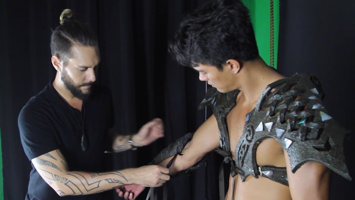 FreshTV2's tweet image. Creative Native &amp;amp; Tahitian Costume Designer/Actor Chrisopher Prenat shows us some of the designs he's had on the catwalk at Tahiti Fashion Week.
Catch him this Saturday, 10am on TVNZ 2
#CreativeNative