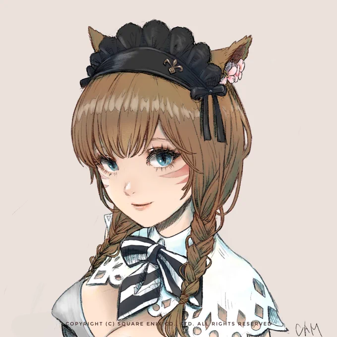 #FF14 #FF14イラスト #ミコッテ 